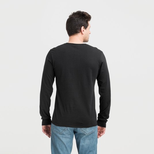 Camiseta De Manga Larga Fruit Of The Loom Sofspun Jersey