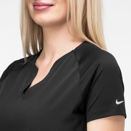 Nike Golf Ladies Dri Fit Stretch Woven V Neck Top