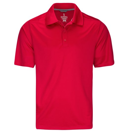 Elevate Men S Dade Short Sleeve Polo Shirt