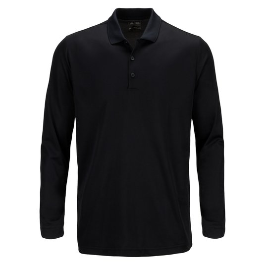 Camisa Polo Adidas Climalite De Manga Larga