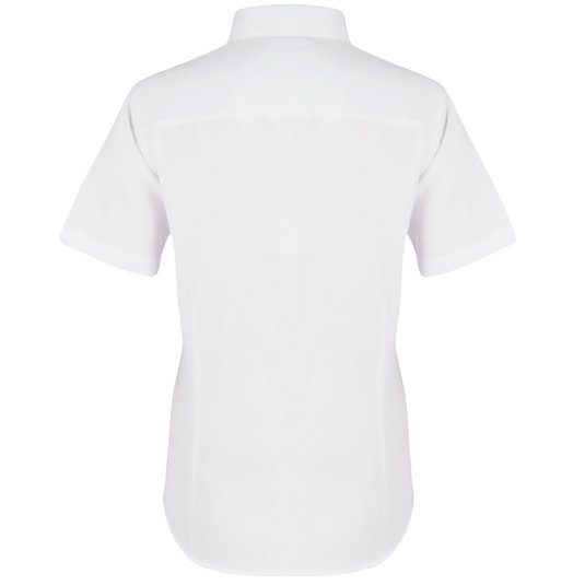 Blusa De Vestir Lambert Tipo Oxford De Manga Corta Para Dama De
