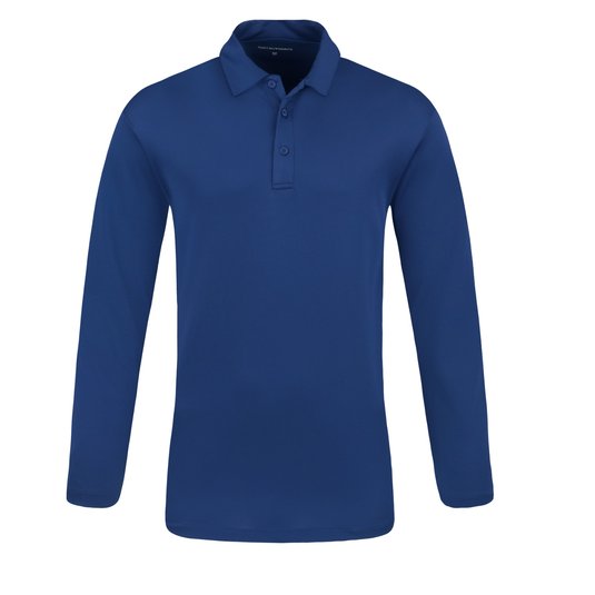 Camisa Polo Performance Silk Touch De Manga Larga De Port Authority
