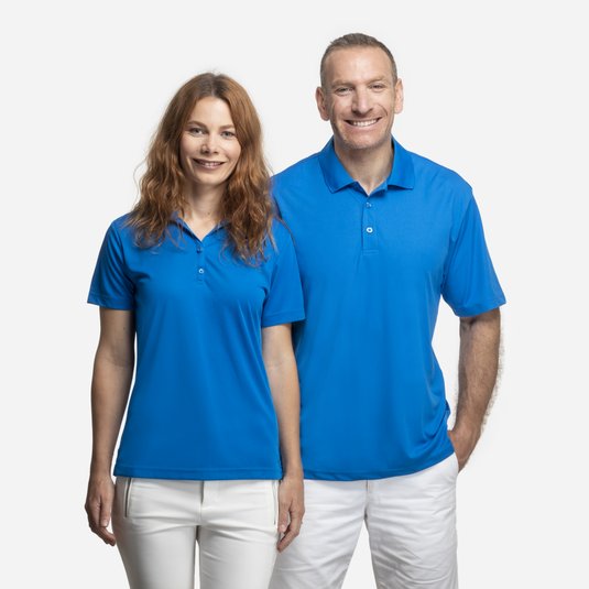 Camisa Polo Moreno De Manga Corta Para Hombre De Elevate