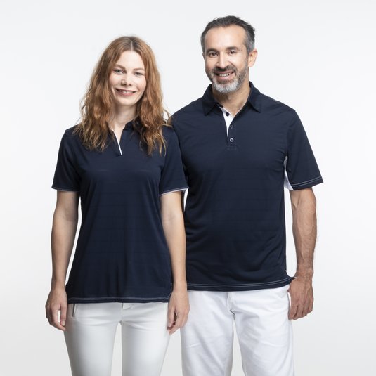 Camisa Polo Prescott De Manga Corta Para Mujer De Elevate