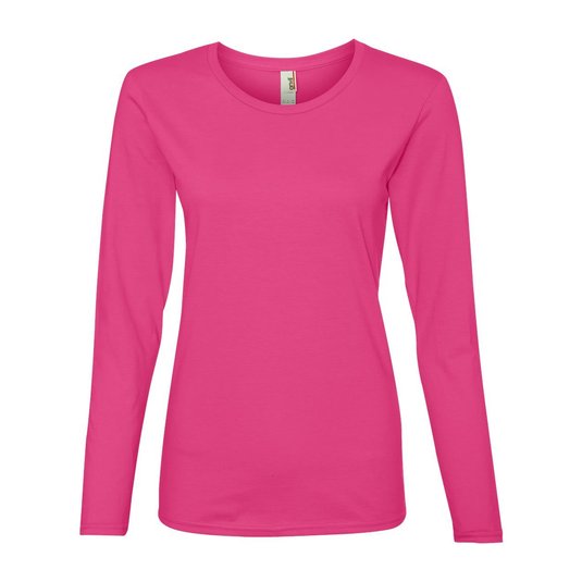 Anvil Women S Lightweight Ringspun Long Sleeve T Shirt