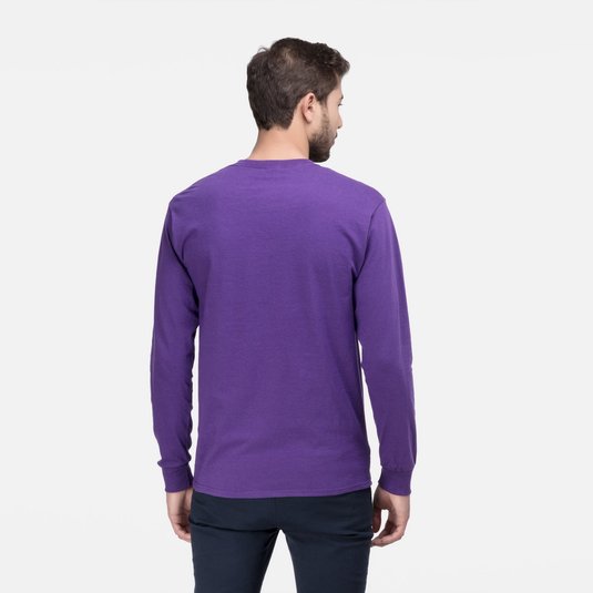 Camiseta De Manga Larga Fruit Of The Loom Heavy Cotton Hd De 5