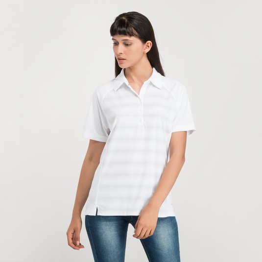 Camisa Polo Elevate Shima De Manga Corta Para Dama
