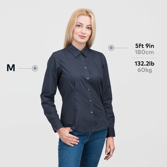 Blusa De Vestir Elevate Preston De Manga Larga Para Dama