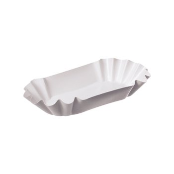 Paper Tray – 12 x 21 x 3.5 cm – White – 1000 pcs.