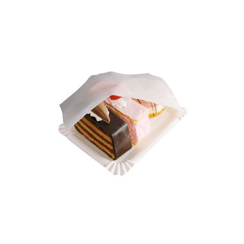 Afdekvellen voor gebak – 24 x 36 cm – wit – 10000 stuks