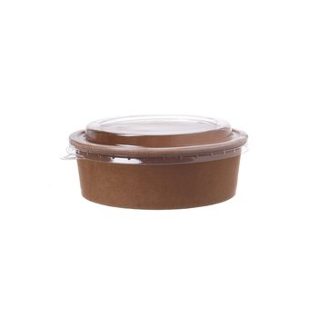 Bols à salade FSC® 500 ml – Marron – Lot de 300