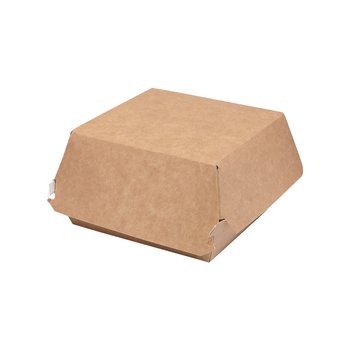 Große Hamburger-Boxen Braun – 145 x 145 x 80 mm – 400 St.