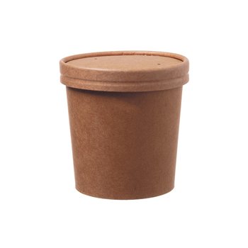 FSC®-Suppenbecher 360 ml, Braun – 500 St.