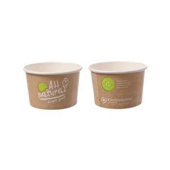 Jäätelökupit 500 ml – Luonnonvalkoiset – 1 000 kpl
