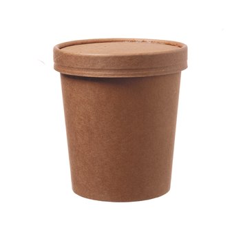 FSC® soepbekers 480 ml – bruin – 500 stuks