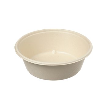 Bagasse-Salatschalen (Zuckerrohr) – 1.200 ml – 160 St.