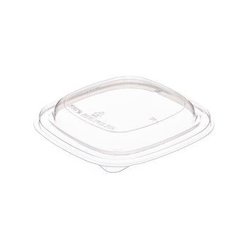 Tapas de plástico reciclado para cuencos para ensalada 400/600 ml - 300 pzas.