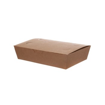 Mealboxen Naturbraun 1.000 ml – 200 x 140 x 50 mm – 400 St.