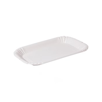 Paper Tray – 15 x 23 x 2 cm – White – 1000 pcs.