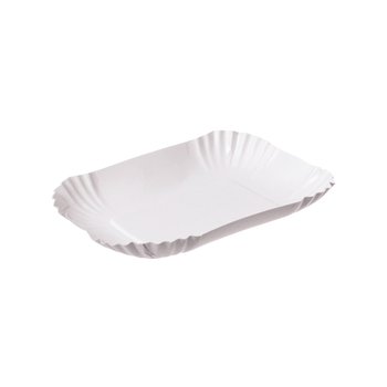 Paper Tray – 13 x 18 x 3 cm – White – 1000 pcs.