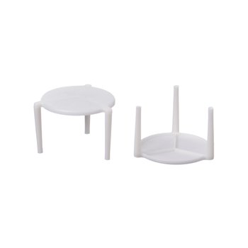 Kunststof afstandhouders voor pizza – wit – 2000 stuks