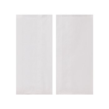 Papieren broodzakken – 200 x 70 x 480 mm – wit – 500 stuks