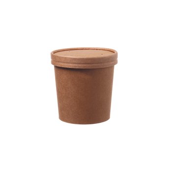 FSC®-Suppenbecher 230 ml, Braun – 500 St.