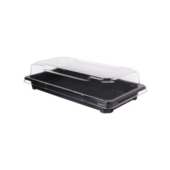Sushi Tray with Lid – 215 x 130 x 18 mm – 200 pcs.