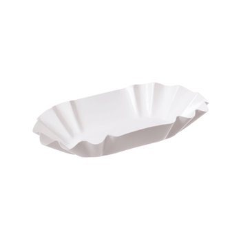 Paper Tray – 9 x 16 x 3 cm – White – 2000 pcs.