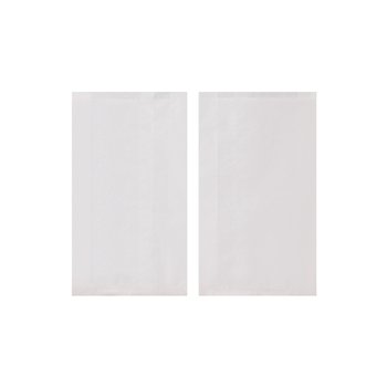 Papieren broodzakken – 140 x 60 x 360 mm – wit – 1000 stuks