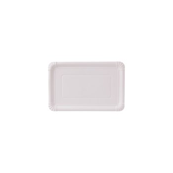Paper Plates – Rectangle 13 x 20 cm – White – 1500 pcs.